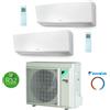 Daikin Climatizzatore Condizionatore Dualsplit Daikin perfera 2MXM68A + FTXM42R + FTXM42R 15+15 15000+15000 BTU modello 2022 wifi incluso