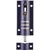 Squire Serratura per porte Squire Combi Bolt (COMBI3) - Serratura a combinazione con 3 ruote - Corpo pressofuso resistente alle intemperie - Bullone antimanomissione - Alta sicurezza Gate Lock per la casa e Garage (blu navy, 92mm)