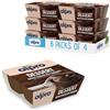 ALPRO DESSERT, al gusto CIOCCOLATO FONDENTE, Morbido e Goloso, Naturalmente Senza Lattosio - 6 confezioni da 4x125 g