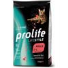 Prolife Salmone e Riso Adult Cat 7kg Nutrigenomic crocchette gatto 3 x 7kg