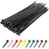 Gocableties - Fascette per Cavi in Nylon 370 mm x 7,6 mm 100 Pezzi nere