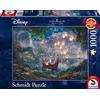 Schmidt Spiele 59480 Disney Rapunzel Thomas Kinkade Repelsteeltje Jigsaw Puzzle, Multi-Colour, 1000 stukjes