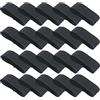 Pilikoll 20 Pcs Nero Elastico Braccio Fascia Da Braccio Elastica Nera Squadre Di Funerali Funebri Di Rispetto Per Rispetto Funerale Commemorativo Supporto Squadra Di Calcio Esercizio