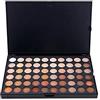 FantasyDay Palette Ombretti, FantasyDay 120 Colori Waterproof Neutri Caldi Tavolozza di Trucco Occhi Opaco e Luccicante in Polvere Set Eyeshadow Palette Set di Trucchi #4 - Natale Regalo Surprise Makeup Gift Set