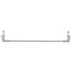 Home Maison Tringle Alu Estensibile 'Press & Go' Sans embout, Metallo, Bianco, 80-110 cm