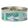 Monge Natural in Jelly kitten (tonno e aloe) - 6 lattine da 80gr.