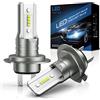 SHINYY Lampadine H7 LED Fari per Auto e Moto, 16000LM 6500K Bianco Freddo 12V LED H7 Abbagliante e Anabbaglianti 300% Luminoso Kit di Conversione, Sostituire Lampade Alogene e Xeno, 2PCS