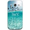Mixroom - Cover Custodia Case in TPU Silicone Morbida per Samsung Galaxy Core Plus G350 G3500 X381 Life Is Short Live It