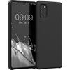kwmobile Cover per Samsung Galaxy A41 Custodia - Back Case per Smartphone in Silicone TPU - Protezione Gommata - nero