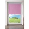 Khome Tenda a rullo con struttura moderna in tessuto fucsia, 100 cm x 200 cm (larghezza x lunghezza)