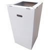 Weboxes Cestone per Rifiuti 40 x 40 x 80cm (LxPxH) Confezione da 10 pezzi