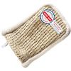 Sarenius Guanto Esfoliante Sisal da Massaggio, Peeling Corpo, Made in Italy | 50% sisal ruvido, 50% cotone morbido · per doccia, sauna e massaggio a secco · regalo ideale