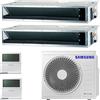 Samsung Condizionatore Samsung Canalizzabile Dual Split 9000+18000 BTU AJ068TXJ3KG