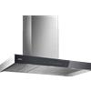 Gaggenau Cappa a parete AW240191 finitura acciaio inossidabile con pannello di controllo in vetro antracite da 90 cm