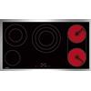 Gaggenau Piano cottura elettrico CE291111 in vetroceramica con cornice in acciaio da 90 cm
