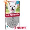 Bayer Elanco Advantix Spot-On per Cani da 4-10 kg - 6 pipette