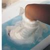 FARMACARE SRL Acquastop Mezza Gamba Copertura Riutilizzabile Per La Protezione, Durante La Doccia O Il Bagno, Degli Arti Con Gessi E Bendaggi