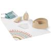 MINILAND - Set di igiene in legno per bambole