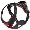 Julius-K9, Pettorina IDC Longwalk, Rosso-Grigio, Taglia: S