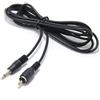 Ancable 2 confezioni di jack audio da 2 m, cavo con presa audio maschio RCA e presa mini maschio mono da 3,5 mm, cavo per collegamento trigger per preamplificatori, subwoofer e sistemi soundbar