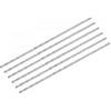 sourcing map HSS, punte elicoidali extra lunghe, 4 mm, diametro 200 mm, lunghezza 6 pezzi