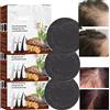 CAIBEI Darkening Shampoo Bar, 3pcs Naturale Polygonum Multiflorum Shampoo Bar, Shampoo Volumizzante Balsamo Solido Capelli Sapone Scurente per Capelli, Black Hair Darkening Shampoo Bar