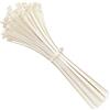 intervisio Fascette Plastica per Cablaggio Riutilizzabili, 250 mm x 7,6 mm, Bianco, Richiudibili, Riapribili, Fermacavo Elettricista 250mm Nylon Cavi Stringicavo, Bianche, 100 Pezzi