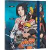 Grupo Erik: Raccoglitore A4 Naruto, Raccoglitore a 4 anelli con elastico e copertina rigida in cartone, 32 x 27,5 cm, Cartella Portadocumenti A4, Raccoglitore anime