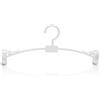 Kiroplast 50 Grucce Intimo Appendini Plastica Stampelle Intimo Grucce in Plastica Bianca Ometti Reggiseni Mutande Lingerie e Beachwear 28cm