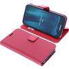 foto-kontor Custodia a libro compatibile con Brondi Midnight Sky cover di colore rosso