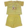 BABY DISTRIBUTION Completo 2pz cotone bimbo neonato Chicco giallino 6 m