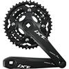 CYSKY Guarnitura 3 x 9/10 velocità 170mm 104/64 BCD Set di pedivelle 44-32-22T/42-32-24T Guarnitura per bicicletta da strada MTB BMX Compatibile con Shimano, SRAM, FSA, Gaint (9 Velocità 44-32-22T)