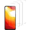 QUITECO Vetro Temperato per Xiaomi Mi A3 [3 Pezzi] Vetrino Protettivo Pellicola Protezione Schermo