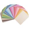 Vaessen Creative Cartoncino Florence Liscia - Materiali per Biglietti colorati A4-12 x 5 Fogli - Carta per Scrapbooking, Biglietti e altri Progetti con la Carta - 216 gsm
