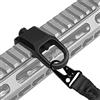 Easyhomie Picatinny - Supporto per binario da 20 mm, clip adattatore a sgancio rapido, per M-Lok, piastra di montaggio rimovibile