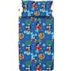 hermet Mickey Mouse | Completo Lenzuolo Singolo | 1 Piazza | 100% Cotone | Disney | Prodotto Ufficiale