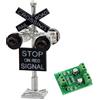 Evemodel 1 set N 1:160 segnale di transizione ferroviaria LED lampada con indicatore di direzione (4 LED)