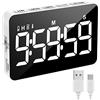 XREXS Timer Ricaricabile LED Magnetico Luminosità Volume Regolabili