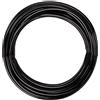HUAZIZ 6mm OD 4mm ID Aria Pneumatica PU Tubo, 12M Tubo per Aria Poliuretano Nero