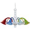 Cristalleria Murano Fantasia - Lampadario in vetro di Murano colorato moderno