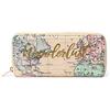 Legami - What a Wallet! - Portafoglio, Travel, in PU, 20x10 cm, 3 Scomparti, 12 Tasche per Carte, 2 Tasche Grandi per Banconote, Portamonete, Zip Esterna in Metallo