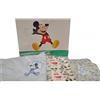 BABY DISTRIBUTION Tris Ghettina Ellepi Disney Mickey Colori Assortiti Baby Distribution 1 Set