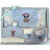 BABY DISTRIBUTION Set regalo 3pz bavetta bavaglino + cappe