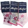 BABY DISTRIBUTION Calzini Fresco Cotone Bambina Assortiti 20-23 Mafer 1 Set Da 3 Paia