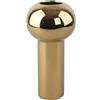 Cooee Design - Vaso da fiori - Pillar - Ceramic - Oro - Altezza 32 cm