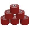 ALPIDEX Nastro Kinesiologico Tanti Colori 1/3/ 6/12 Rotoli 5 m x 5,0 cm E-Book Esempi Applicazione Tape Kinesiologico Muscolare Cerotto, Colore:rosso, Quantità:6 rotolo