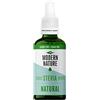 Modern Nature Stevia in Gocce - Non Aromatizzato 50ml | Edulcorante Naturale, Senza Zucchero, Senza Calorie, Vegano, Keto | Dolcificante Liquido per Caffè | Adatto per Diabetici, No-OGM (C.a 125 dosi)