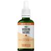 Modern Nature Stevia in Gocce - Vaniglia 50ml | Edulcorante Naturale, Senza Zucchero, Senza Calorie, Vegano, Keto | Dolcificante Liquido per Caffè | Adatto per Diabetici, No-OGM (C.a 125 dosi)
