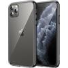 JETech Cover per iPhone 11 Pro Max (2019) 6,5 Pollici, Anti Ingiallimento Custodia Case con Assorbimento degli Urti e Anti-Graffio (Nero)