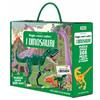 Sassi I dinosauri. Viaggia, conosci, esplora. Ediz. a colori. Con puzzle Irena Trevisan